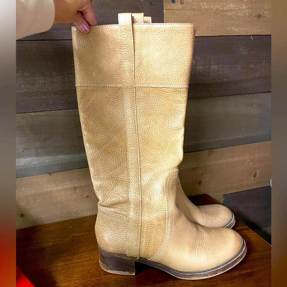 Lucky Brand Tan Leather Boot